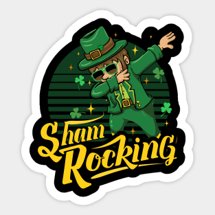 leprechaun st patricks day Sticker